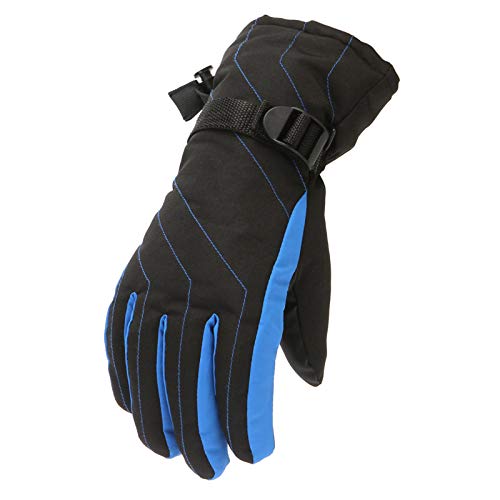 FGUUTYM Schneefachtel Winter Winddichte Handschuhe Skifahren Outdoor-Sporthandschuhe Handschuhe Unisex (Blue, One Size) von FGUUTYM