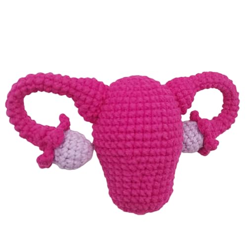 FHUILIJH Anatomisches Modell der menschlichen Gebärmutter und des Eierstocks - Weibliches Stricken Gebärmutter Eierstockmodell - für die medizinische Ausbildung, das Studium oder die Lehre,Rot,15cm FHUILIJH Anatomisches Modell der menschlichen Gebärmutter und des Eierstocks - Weibliches Stricken Gebärmutter Eierstockmodell - für die medizinische Ausbildung, das Studium oder die Lehre,Rot,15cm von FHUILIJH