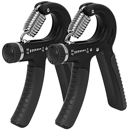 FIBOUND 2er Set Finger Trainingsgerät,Verstellbarer Unterarmtrainer, Einstellbarer Widerstand 5-60kg,Handtrainer,Griffkraft Trainer,Hand Trainingsgerät für Muskeltrainer und Hand Gripper FIBOUND 2er Set Finger Trainingsgerät,Verstellbarer Unterarmtrainer, Einstellbarer Widerstand 5-60kg,Handtrainer,Griffkraft Trainer,Hand Trainingsgerät für Muskeltrainer und Hand Gripper von FIBOUND