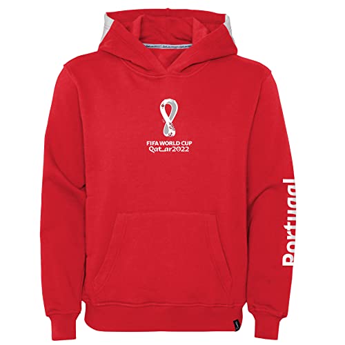 FIFA Damen Official World Cup 2022 Girls Hoodie, Womens, Portugal, Team Colours, Small Kapuzenpullover, Red FIFA Damen Official World Cup 2022 Girls Hoodie, Womens, Portugal, Team Colours, Small Kapuzenpullover, Red von FIFA