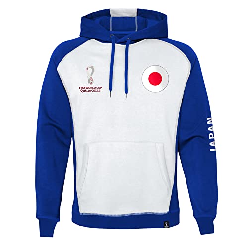 FIFA Herren Official World Cup 2022 Overhead Hoodie, Mens, Japan, Large Kapuzenpullover, Blue FIFA Herren Official World Cup 2022 Overhead Hoodie, Mens, Japan, Large Kapuzenpullover, Blue von FIFA