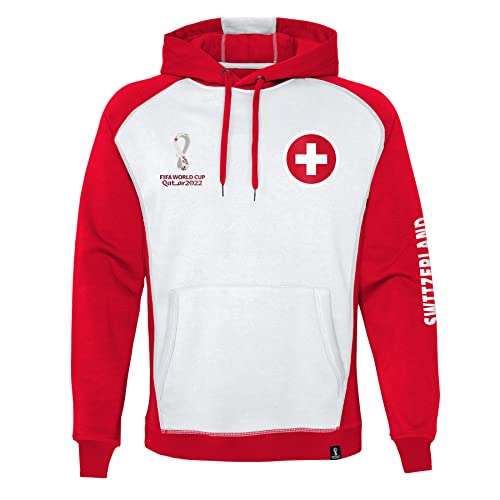 FIFA Herren Official World Cup 2022 Overhead Hoodie, Mens, Spain, Medium Kapuzenpullover, Red FIFA Herren Official World Cup 2022 Overhead Hoodie, Mens, Spain, Medium Kapuzenpullover, Red von FIFA