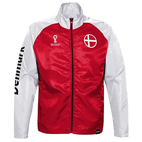 FIFA Herren Offizielle World Cup 2022 Trainingsjacke-Dänemark, Rot, S FIFA Herren Offizielle World Cup 2022 Trainingsjacke-Dänemark, Rot, S von FIFA