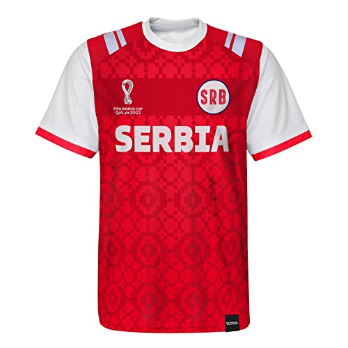FIFA Jungen Official World Cup 2022 Classic Short Sleeve-Serbia T-Shirt, Red, X-Large FIFA Jungen Official World Cup 2022 Classic Short Sleeve-Serbia T-Shirt, Red, X-Large von FIFA