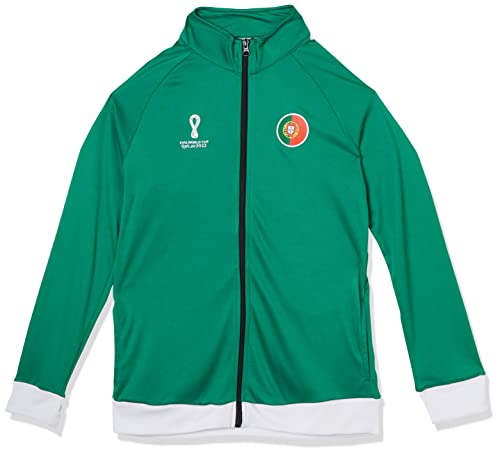 FIFA Jungen Official World Cup 2022 Tracksuit Jacket, Youth, Portugal, Age 8-10 Track, Red, Small, 8-9 FIFA Jungen Official World Cup 2022 Tracksuit Jacket, Youth, Portugal, Age 8-10 Track, Red, Small, 8-9 von FIFA