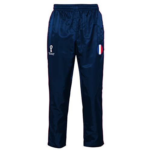 FIFA Jungen Offizielle World Cup 2022 Trainingshose Fußball – Frankreich, Navy, 104 FIFA Jungen Offizielle World Cup 2022 Trainingshose Fußball – Frankreich, Navy, 104 von FIFA