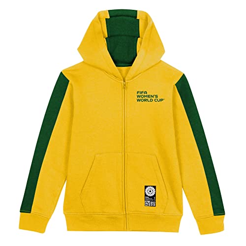 FIFA Offizielle Frauenfußball-Weltmeisterschaft 2023 Jugendmannschaft Zipped Hoodie, Australien, Gold, 12-13 Jahre FIFA Offizielle Frauenfußball-Weltmeisterschaft 2023 Jugendmannschaft Zipped Hoodie, Australien, Gold, 12-13 Jahre von FIFA