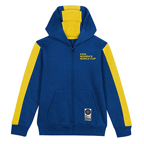 FIFA Offizielle Frauenfußball-Weltmeisterschaft 2023 Jugendmannschaft Zipped Hoodie, Schweden, Blau, 10-12 Jahre von FIFA