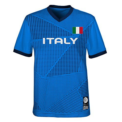 FIFA Offizielles Trikot der Frauenfussball-Weltmeisterschaft 2023, Italien, Blau, 7 Jahre FIFA Offizielles Trikot der Frauenfussball-Weltmeisterschaft 2023, Italien, Blau, 7 Jahre von FIFA