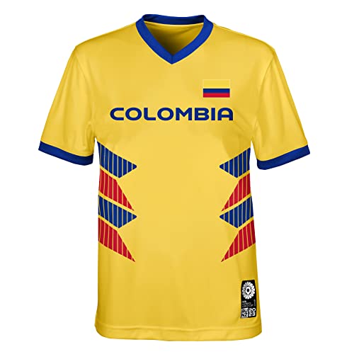FIFA Offizielles Trikot der Frauenfussball-Weltmeisterschaft 2023, Kolumbien, Gelb, 7 Jahre FIFA Offizielles Trikot der Frauenfussball-Weltmeisterschaft 2023, Kolumbien, Gelb, 7 Jahre von FIFA