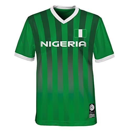 FIFA Offizielles Trikot der Frauenfussball-Weltmeisterschaft 2023, Nigeria, Grün, 7 Jahre FIFA Offizielles Trikot der Frauenfussball-Weltmeisterschaft 2023, Nigeria, Grün, 7 Jahre von FIFA