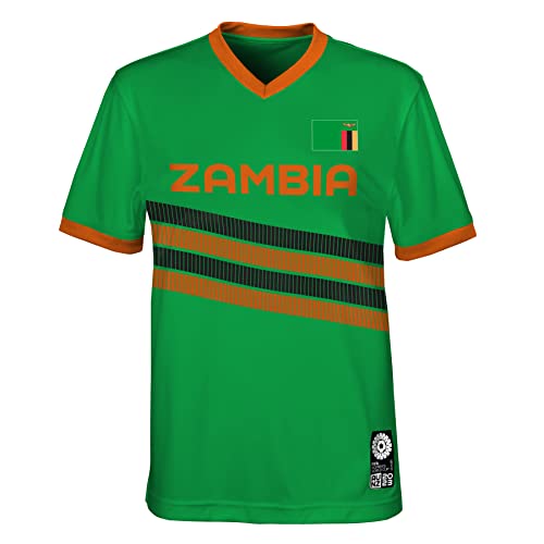 FIFA Offizielles Trikot der Frauenfussball-Weltmeisterschaft 2023, Sambia, Grün, 7 Jahre FIFA Offizielles Trikot der Frauenfussball-Weltmeisterschaft 2023, Sambia, Grün, 7 Jahre von FIFA