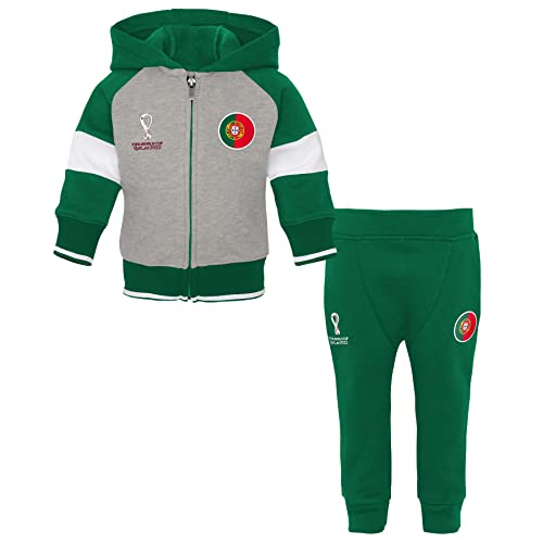FIFA Unisex Baby Offizieller World Cup 2022 Kinderanzug, Portugal, Rot, 104 FIFA Unisex Baby Offizieller World Cup 2022 Kinderanzug, Portugal, Rot, 104 von FIFA