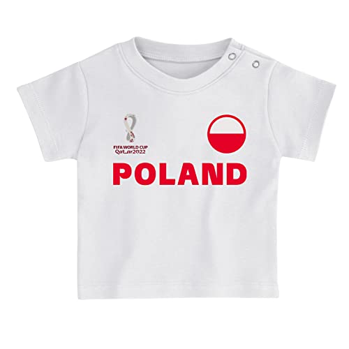 FIFA Unisex Kinder Official World Cup 2022 Tee & Short Set, Toddlers, Poland, Team Colours, Age 2, Red, Small FIFA Unisex Kinder Official World Cup 2022 Tee & Short Set, Toddlers, Poland, Team Colours, Age 2, Red, Small von FIFA