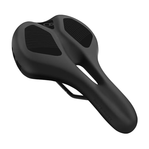 FIFTY-FIFTY Fahrrad Sattel, Komfortabler Memory Foam MTB Sattel, Atmungsaktiver wasserdichter Fahrradsattel für Männer und Frauen, Kompatibel mit MTB, Rennrad, E-Bike, Tournee FIFTY-FIFTY Fahrrad Sattel, Komfortabler Memory Foam MTB Sattel, Atmungsaktiver wasserdichter Fahrradsattel für Männer und Frauen, Kompatibel mit MTB, Rennrad, E-Bike, Tournee von FIFTY-FIFTY