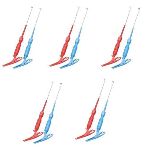 10 Stück Werkzeug zum Entfernen von Haken, Angelzubehör, einfaches Entfernen von Haken von FIGGRITID