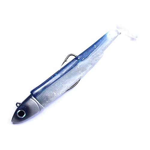 FIIISH schwarz Minnow Angeln Lure, Blau/Silber, 40 g von Fiiish