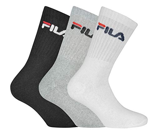 FILA Damen F9505 Uni Socken, Weiß, 35-38 EU FILA Damen F9505 Uni Socken, Weiß, 35-38 EU von FILA