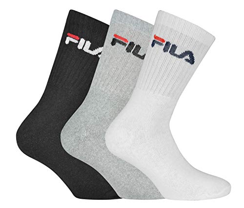 FILA Damen F9505 Uni Socken, Weiß, 35-38 EU von FILA