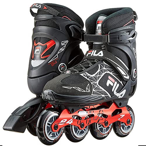 FILA SKATES 010619090 Legacy PRO 84 Inline Skate Herren Black/RED Größe 40 von FILA