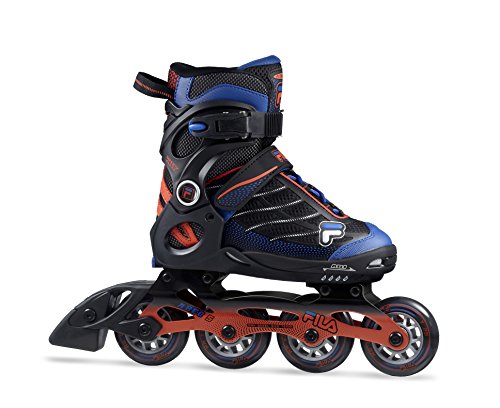 Fila Jungen Wizy Alu Inline Skate, schwarz/Rot/Blau, 35-38 Fila Jungen Wizy Alu Inline Skate, schwarz/Rot/Blau, 35-38 von FILA