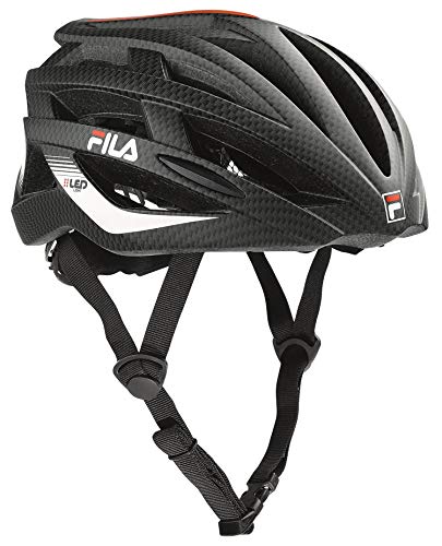 FILA Unisex-Adult Fitness LED blk/red S/M 54/58 Helmet, OneColor, 54-58 von FILA