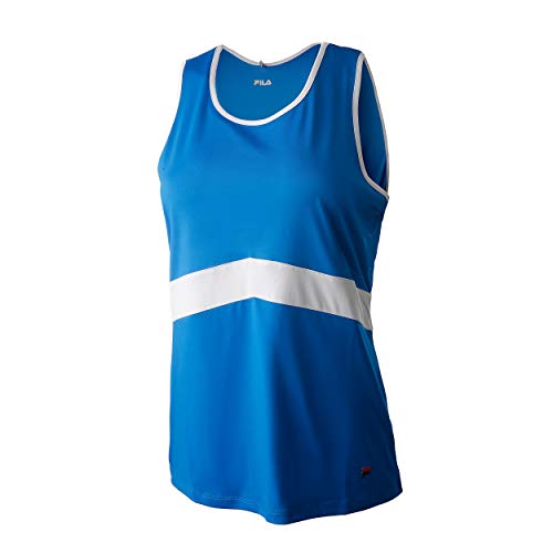 Fila Damen, Fenja Tank-Top Hellblau, Weiß, XS Oberbekleidung Fila Damen, Fenja Tank-Top Hellblau, Weiß, XS Oberbekleidung von FILA
