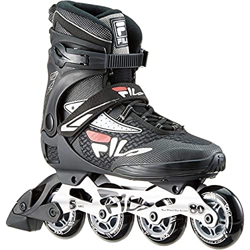 FILA SKATES 010619100 Legacy PRO 80 Inline Skate Herren Blck/SILV/RED Größe 41 FILA SKATES 010619100 Legacy PRO 80 Inline Skate Herren Blck/SILV/RED Größe 41 von FILA