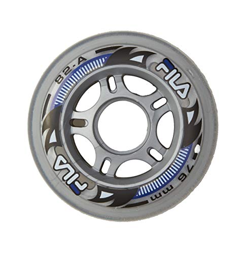 Fila Wheels 72mm/82A X 8 Rollen, Weiß, 72 mm Fila Wheels 72mm/82A X 8 Rollen, Weiß, 72 mm von FILA