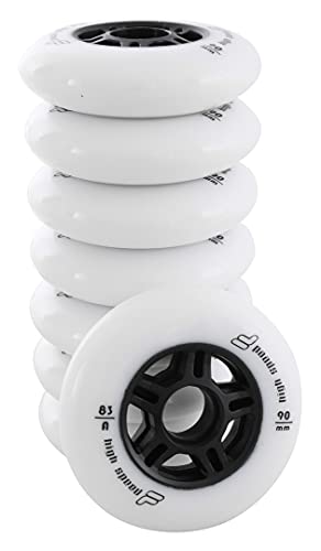Fila Wheels 90mm/83A X 8 Rollen, Weiß, 90 mm Fila Wheels 90mm/83A X 8 Rollen, Weiß, 90 mm von FILA
