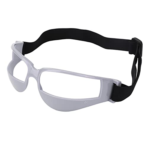 1 Stück Basketball Dribbling Brille, Court Vision Basketball Trainingshilfe, Basketball Dribbling Brille, Augenschutz Sport Dribbling Brille – Verstellbare Größe von FILFEEL