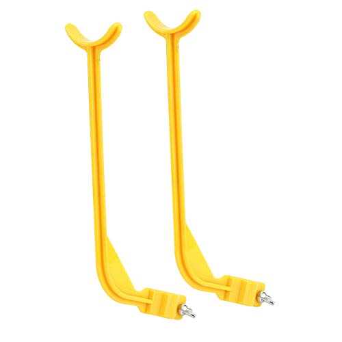 FILFEEL Swing Trainer Alignment Trainingshilfe Korrekturwerkzeug für Enthusiasten ABS-Material GelbSchwarz 2-teiliges Set (Yellow) von FILFEEL