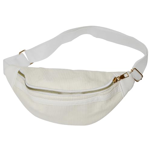 FINEASY Bauchtasche, Cord Tasche Gürteltasche für Damen Herren, Fanny Pack Bauchtasche Festival Damen Bauchtaschen Hüfttasche Damen Hip Bag Bauchtasche Damen Stylisch (Beige) FINEASY Bauchtasche, Cord Tasche Gürteltasche für Damen Herren, Fanny Pack Bauchtasche Festival Damen Bauchtaschen Hüfttasche Damen Hip Bag Bauchtasche Damen Stylisch (Beige) von FINEASY