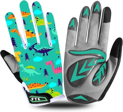 FINGER TEN Fahrradhandschuhe Kinder MTB Fahrrad Freizeit Vollfigner mit Gel rutschfest Wert 1 Paar Cyan S, Radsport Skatehandschuhe für Sommer Jungen Mädchen 2-11 Jahre FINGER TEN Fahrradhandschuhe Kinder MTB Fahrrad Freizeit Vollfigner mit Gel rutschfest Wert 1 Paar Cyan S, Radsport Skatehandschuhe für Sommer Jungen Mädchen 2-11 Jahre von FINGER TEN