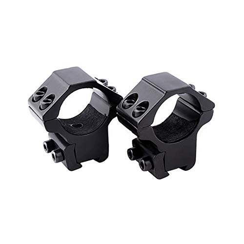 FIRECLUB 1" or 30mm Dovetail Scope Mount Rings High or Low Profile for 11mm or 20mm Dovetail Picatinny Weaver (2 Pieces) (30mm-Lz-Shuang) von FIRECLUB