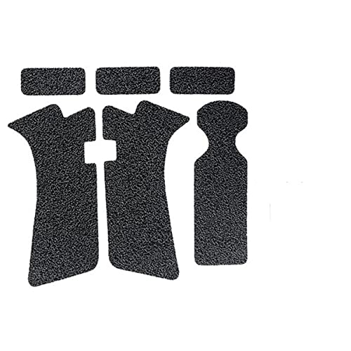 FIRECLUB 2 Set Non-Slip Rubber Texture Grip Wrap Tape Glove for 17 19 20 21 22 25 26 27 32 33 38 43 Holster 9mm Pistol Accessories (fanghua-tiao-G19) von FIRECLUB