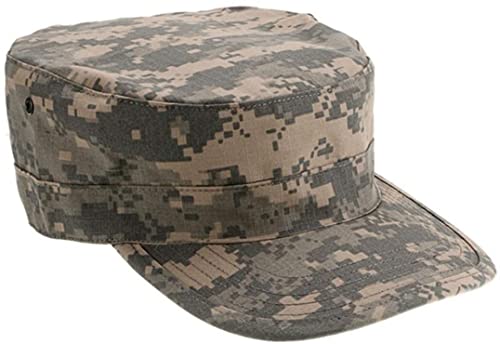FIRECLUB Unisex Military Camouflage Octagonal Cap Camo Army Caps, Tactical Outdoor Sport Hunting Soldier Caps (ACU) von FIRECLUB