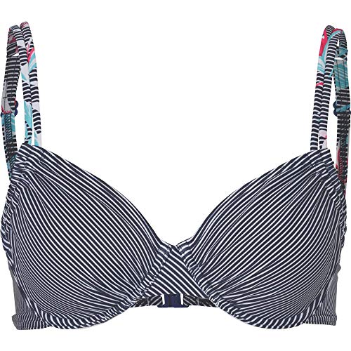 FIREFLY Damen Malisa II Bikini-Oberteil, Stripe, 36D von FIREFLY