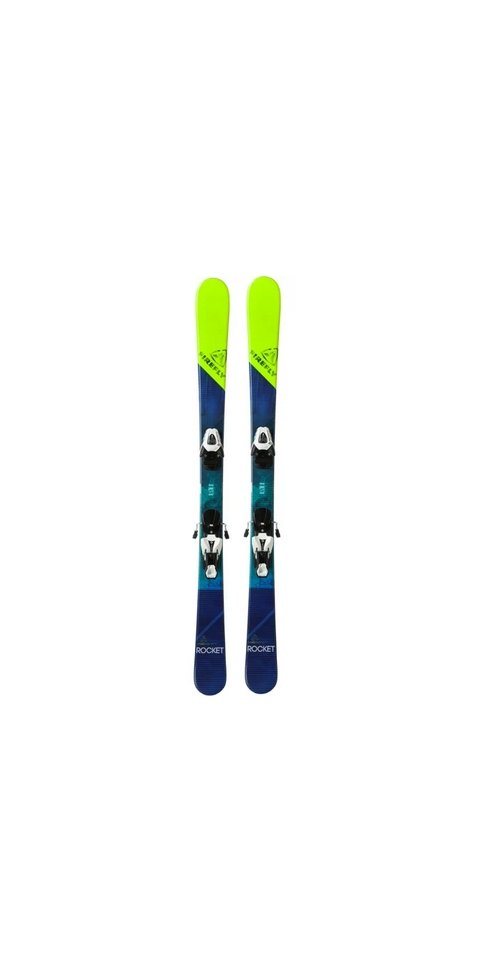 FIREFLY Ski Ki.-Ski-Set Rocket Jr. + Bdg. NTC45 BLAU/GELB von FIREFLY