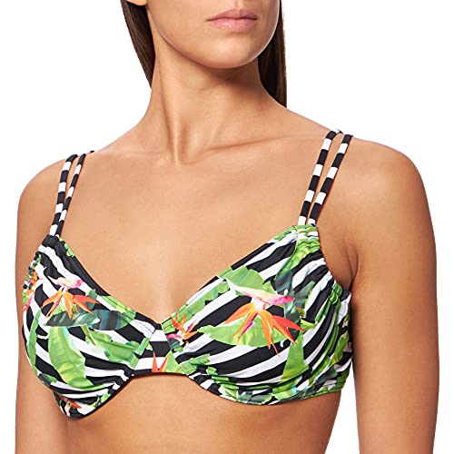 Firefly Malisa Bikini AOP/Black/Greendark 36B Firefly Malisa Bikini AOP/Black/Greendark 36B von FIREFLY