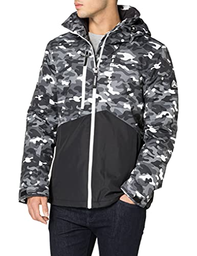 Firefly Herren Ff Gabriel Jacke, Aop/Blacknight, L EU von FIREFLY