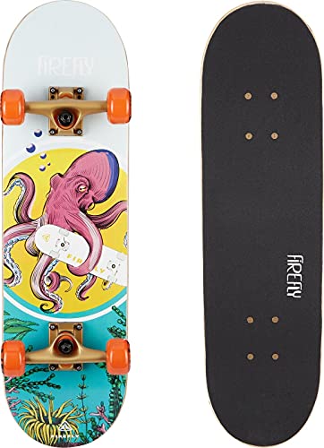 Firefly Unisex – Erwachsene Skb 305 Skateboard, Green/Purple/Orange, Einheitsgröße EU von FIREFLY