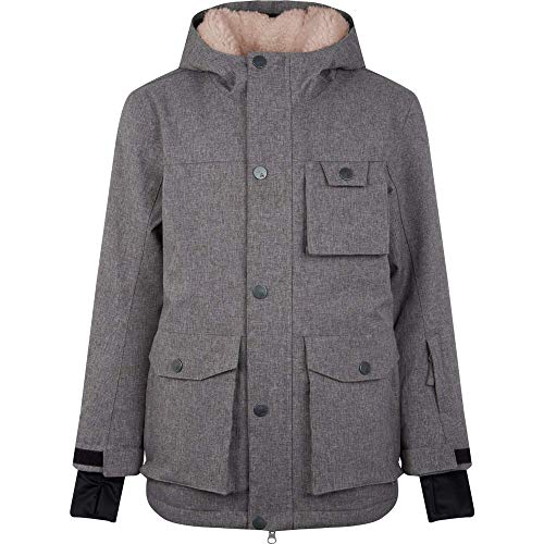 McKINLEY Kinder Emiliano Jacke, Melange/Anthracite, 164 von FIREFLY