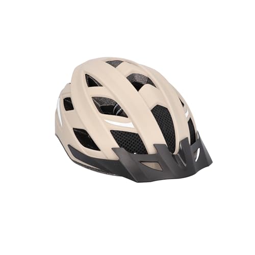 FISCHER Dallas Fahrradhelm, Kunststoff, beige, S/M, 52-59 cm von Fischer