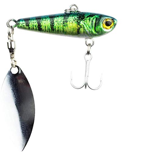 FISHN REALSPINNY Spinnerbait, Jig, Spinnerköder, Gewicht: 20g, Größe: 5,cm, Spinnerblatt: 3,8cm, Kunstköder, zum Spinnfischen auf Raubfische wie Hecht, Barsch, Forelle, Barsch, Zander FISHN REALSPINNY Spinnerbait, Jig, Spinnerköder, Gewicht: 20g, Größe: 5,cm, Spinnerblatt: 3,8cm, Kunstköder, zum Spinnfischen auf Raubfische wie Hecht, Barsch, Forelle, Barsch, Zander von FISHN