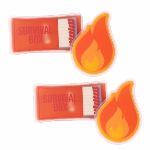 Fisura – Originaler Handwärmer “Survival”. Mini-Gel-Handwärmer, wiederverwendbar und kompakt. Perfekt für Abenteuer im Freien und kalte Tage. Set mit 4 Einheiten. Fisura – Originaler Handwärmer “Survival”. Mini-Gel-Handwärmer, wiederverwendbar und kompakt. Perfekt für Abenteuer im Freien und kalte Tage. Set mit 4 Einheiten. von FISURA