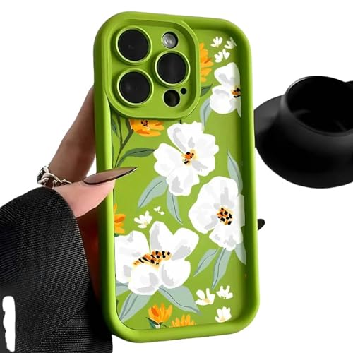 FITLIN Handyhülle Flower Phone Hülle Für I Phone 11 Hülle I Phone 12 13 14 15 Pro Max Xr X Xs Max Cover-für I Phone 11 Pro-6d von FITLIN