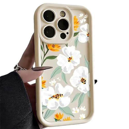 FITLIN Handyhülle Flower Phone Hülle Für I Phone 11 Hülle I Phone 12 13 14 15 Pro Max Xr X Xs Max Cover-für I Phone 13 Pro-2d von FITLIN