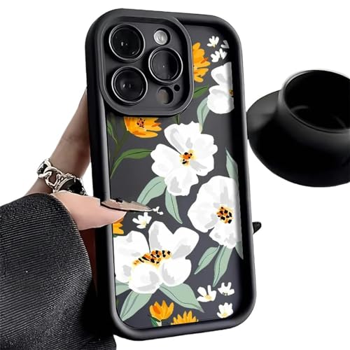 FITLIN Handyhülle Flower Phone Hülle Für I Phone 11 Hülle I Phone 12 13 14 15 Pro Max Xr X Xs Max Cover-für I Phone 14pro Max-1d von FITLIN