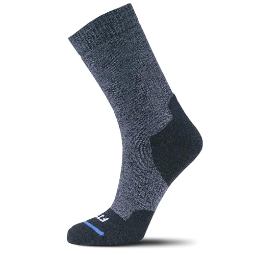 FITS Medium Hiker Crew Socken für Damen und Herren, Merinowolle, Kissen, atmungsaktiv, geruchsabweisend, leichte Wandersocke, Marineblau, Größe M FITS Medium Hiker Crew Socken für Damen und Herren, Merinowolle, Kissen, atmungsaktiv, geruchsabweisend, leichte Wandersocke, Marineblau, Größe M von FITS